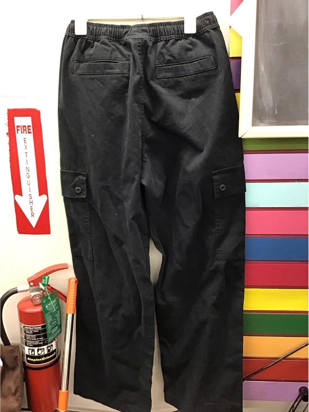 Original use womens wide leg baggy utility pants medium black new target - Picture 3 of 4